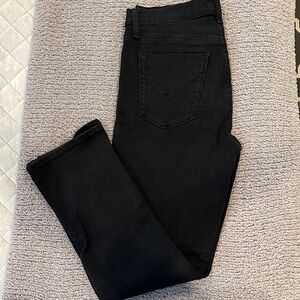 Hudson Jeans Black Ankle Crop Jeans